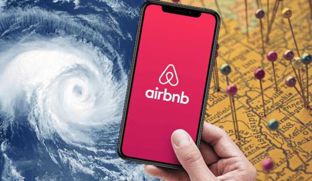 hurricane airbnb evacuation stay 